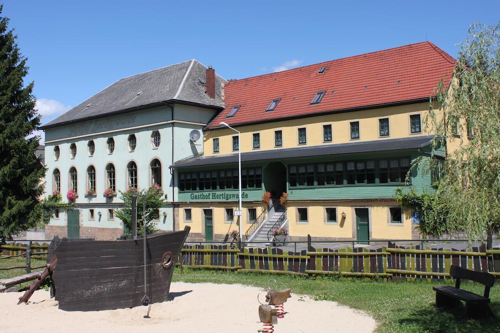 Gasthof Hertigswalde Hotel Sebnitz Exterior photo